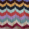 Hand Knitted Zig Zag Baby Blanket - Image 3