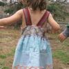 Little Girl's Dress with Foxes Size 3 - Image 3