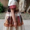 Little Girl's Short Sleeved Full Skirt Dress Size 3 - Image 3