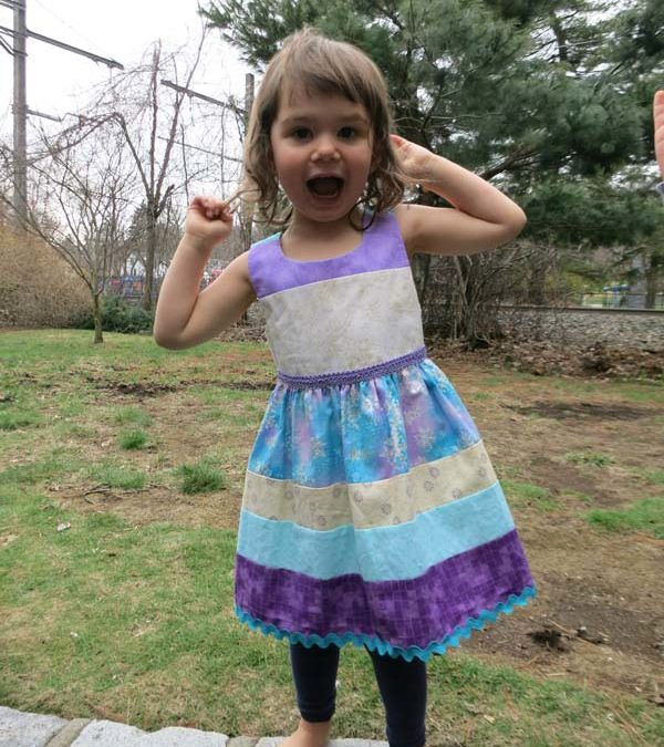 custom little girls dress